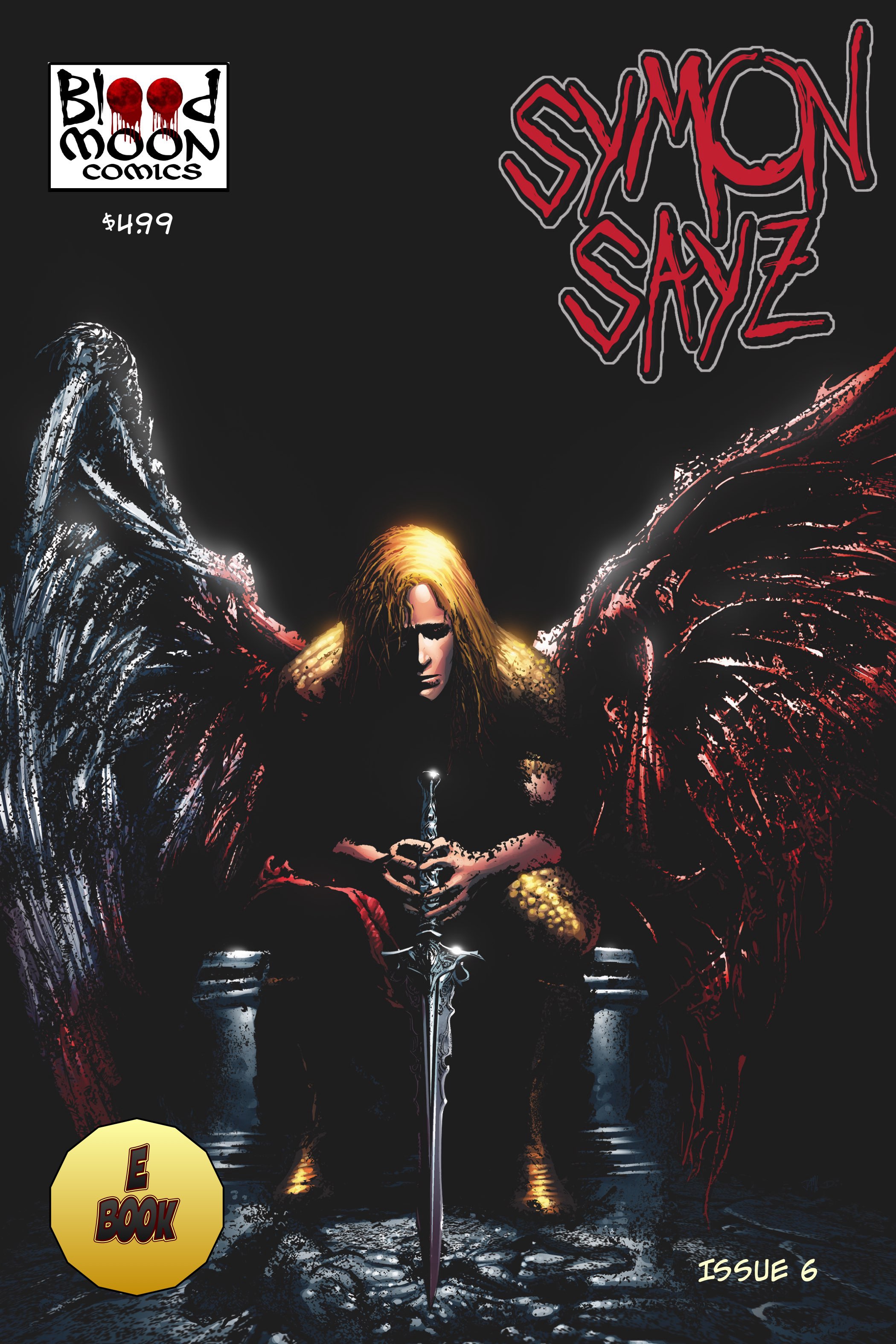 Symon Sayz #6 comic cover