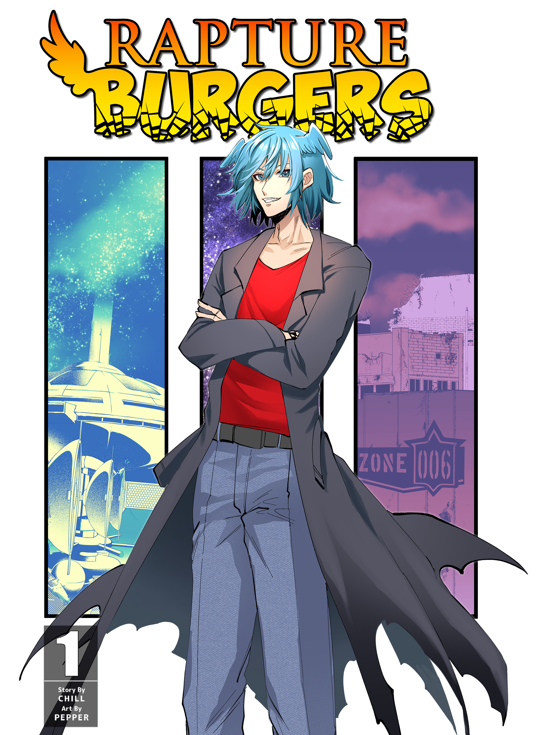 Rapture Burgers Volume One comic cover