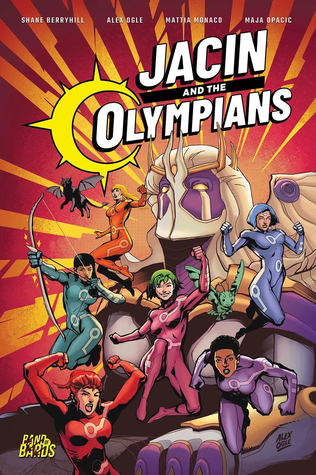 JACIN AND THE OLYMPIANS – DOUBLE ISSUE comic cover