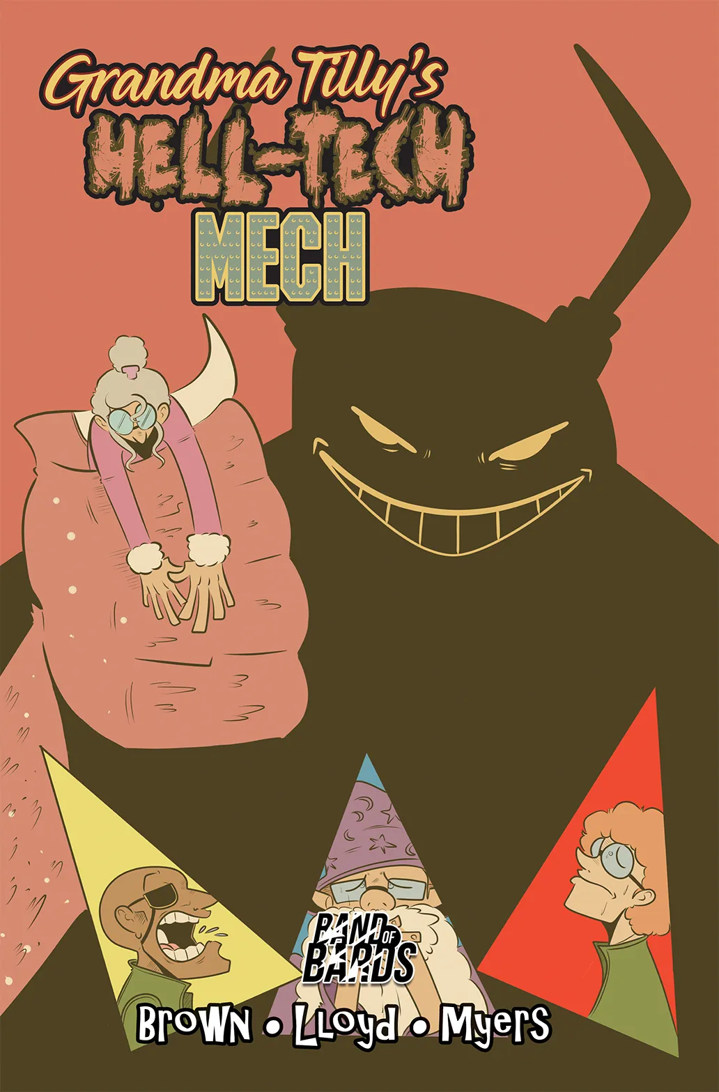 GRANDMA TILLY’S HELL-TECH MECH #3 comic cover