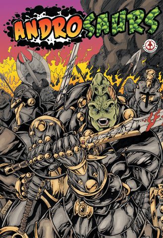 Androsaurs comic cover