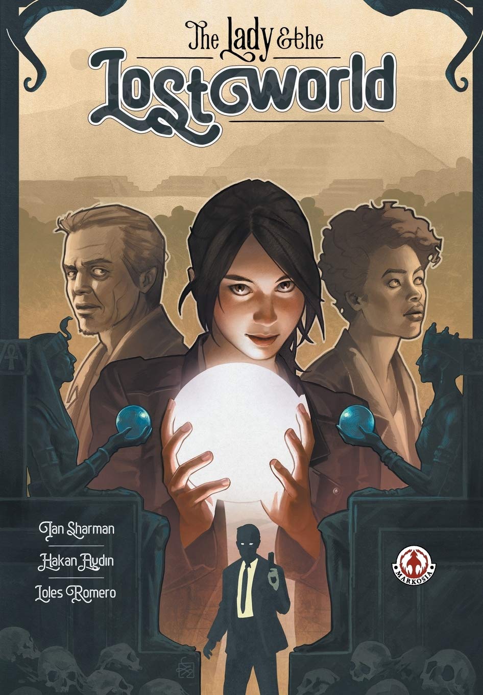 The Lady & The Lost World comic cover