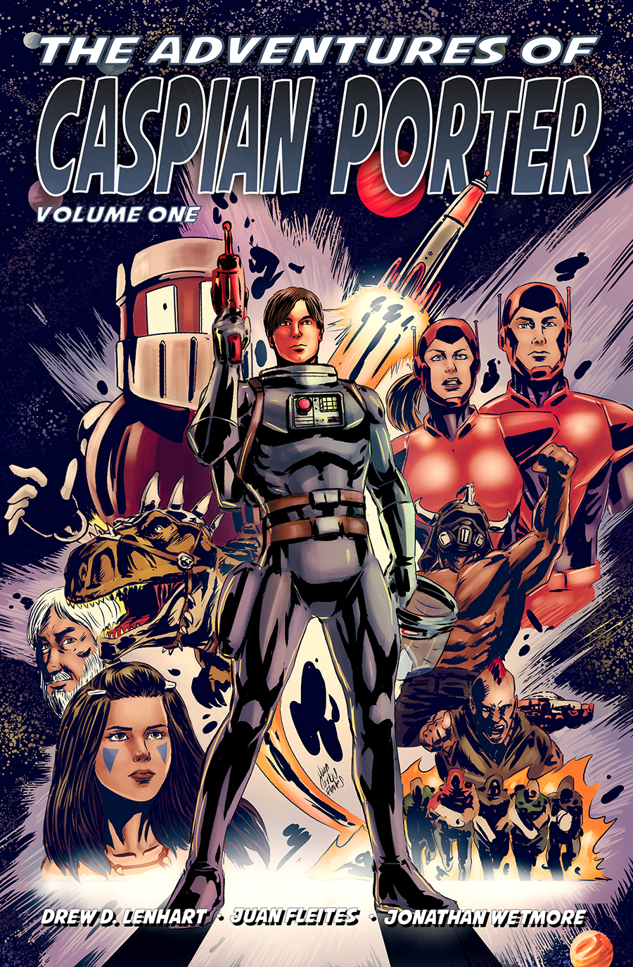 Caspian Porter Volume 1 comic cover