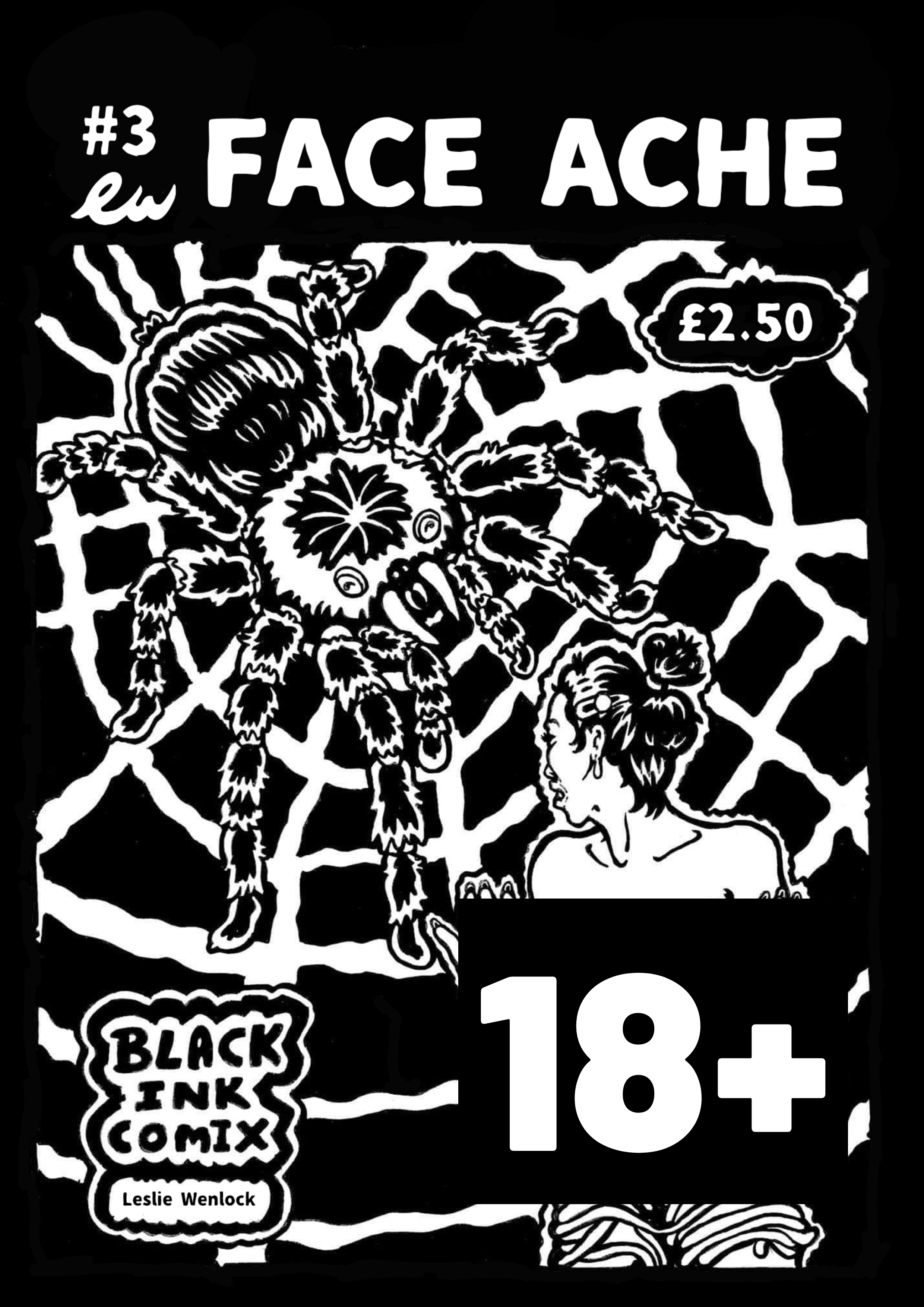 Face Ache #3 comic cover