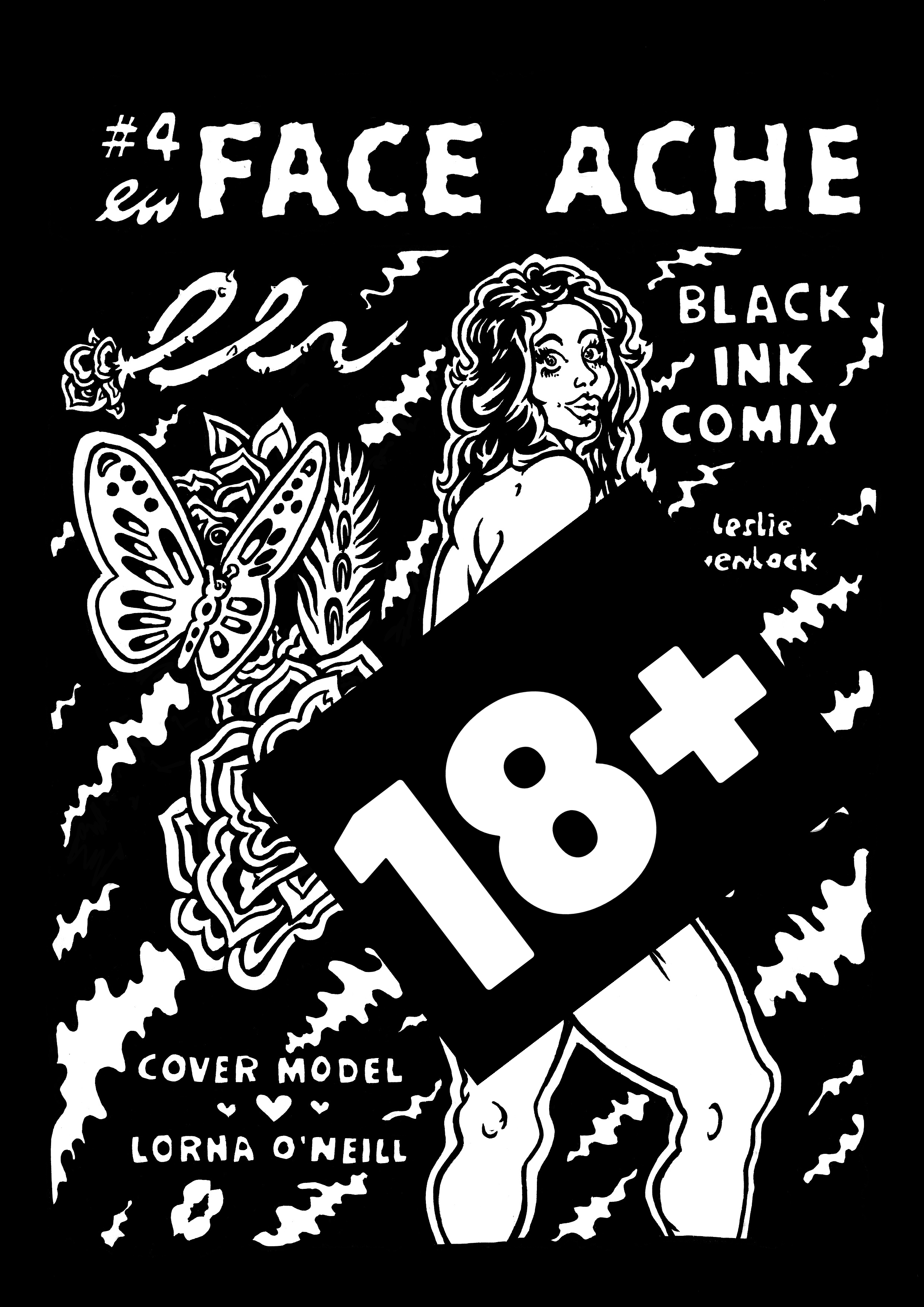 Face Ache #4 comic cover