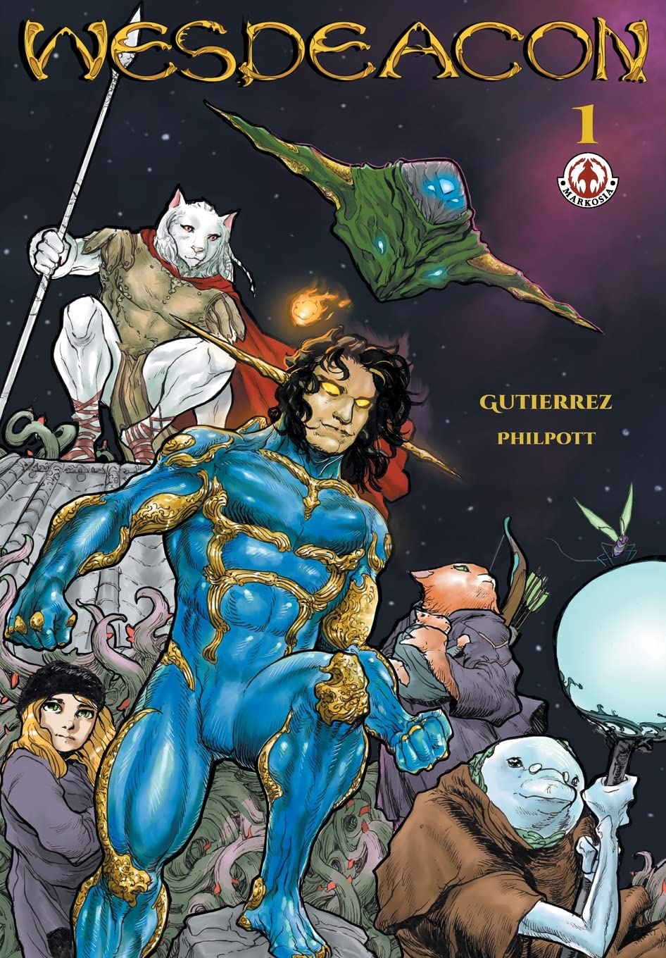 Wesdeacon comic cover