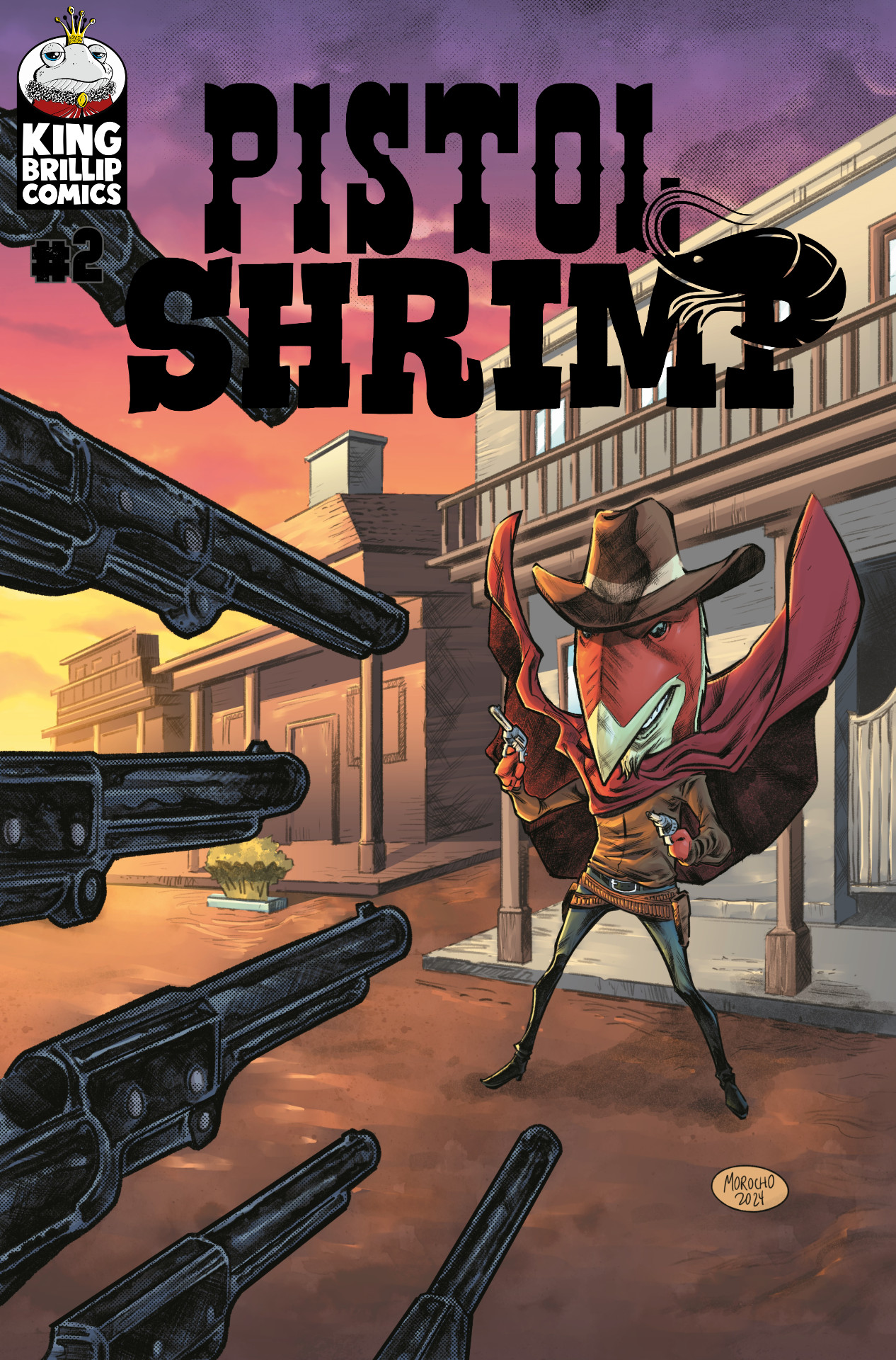 Pistol Shrimp #2 comic cover
